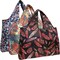 Wrapables Large Foldable Tote Nylon Reusable Grocery Bag, 3 Pack